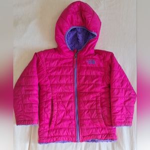 North face reversible winter jacket